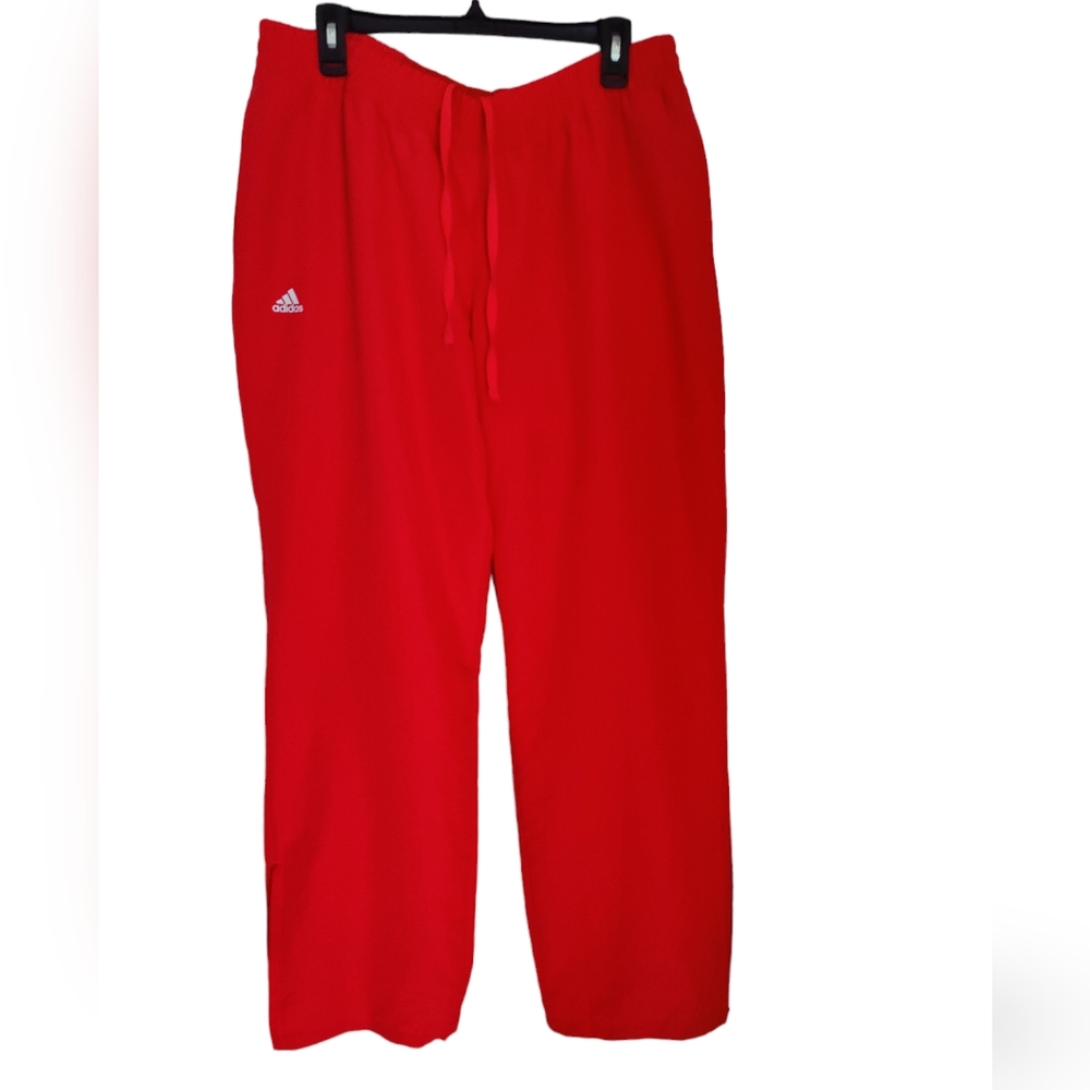 Adidas Red Men's Sweatpants Joggers SZ XL